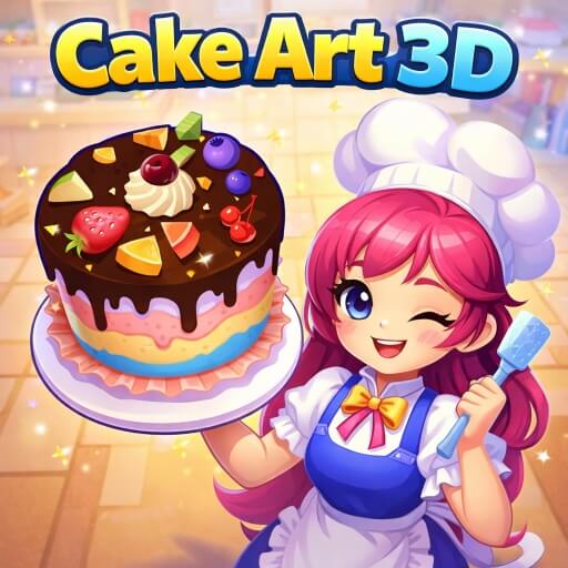 play Cake Art 3D game
