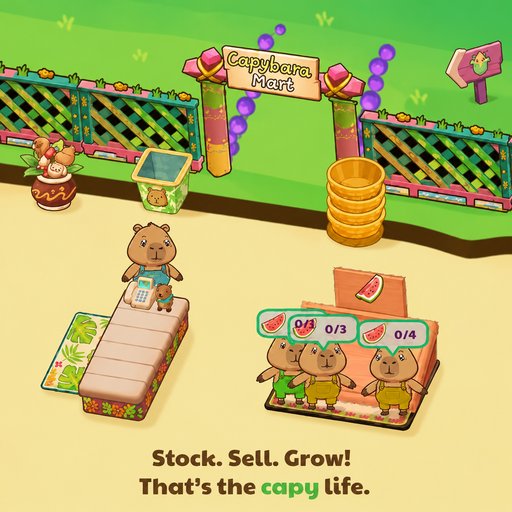play Capybara Mart game