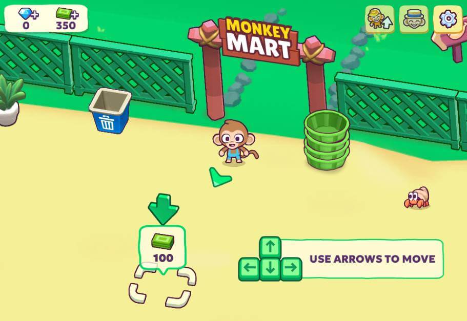 How to play Monkey Mart